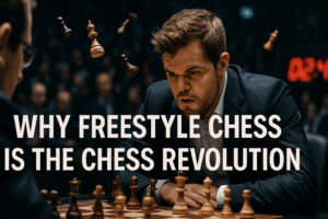 Magnus carlsen playing chess