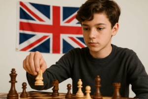 chess player playing chess