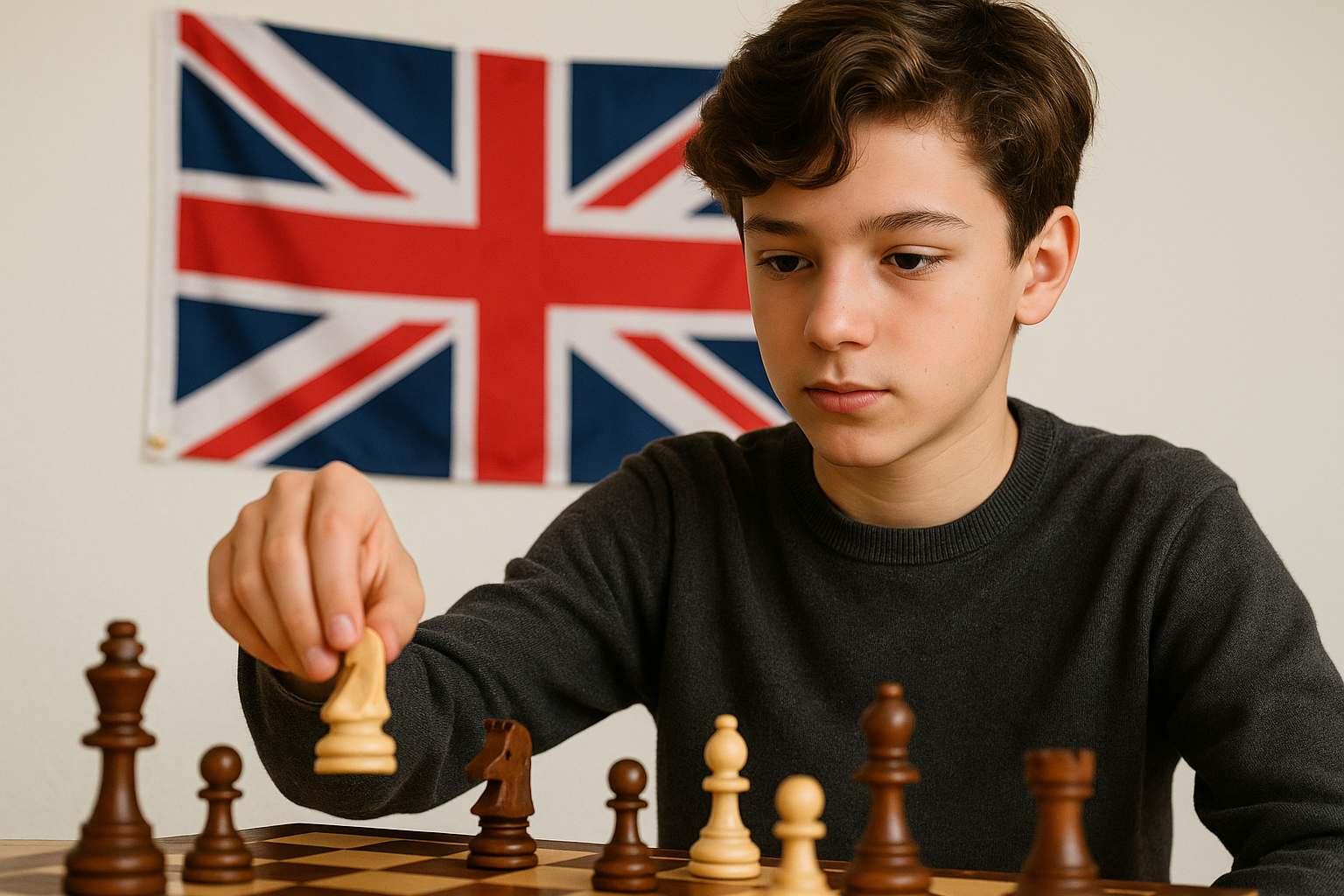 chess player playing chess