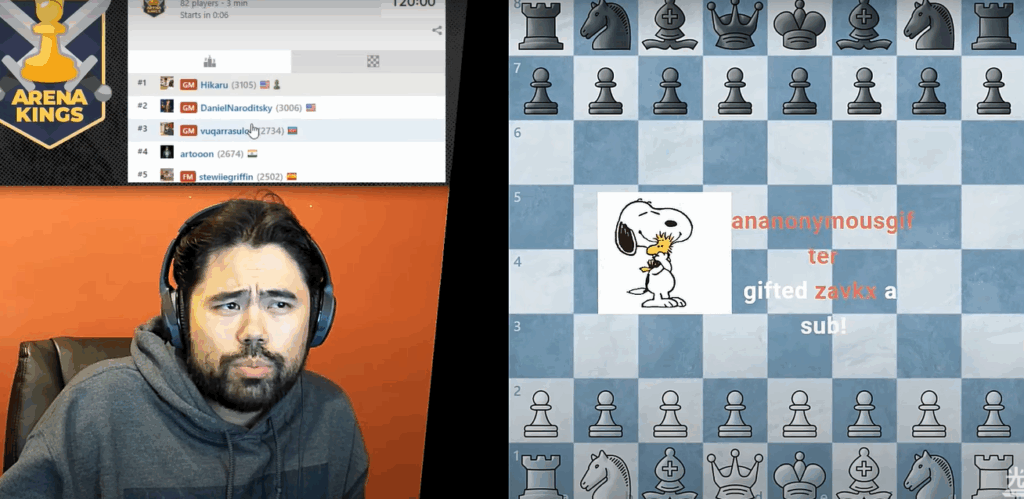 Hikaru live streaming on Youtube