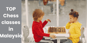 Kids playing chess