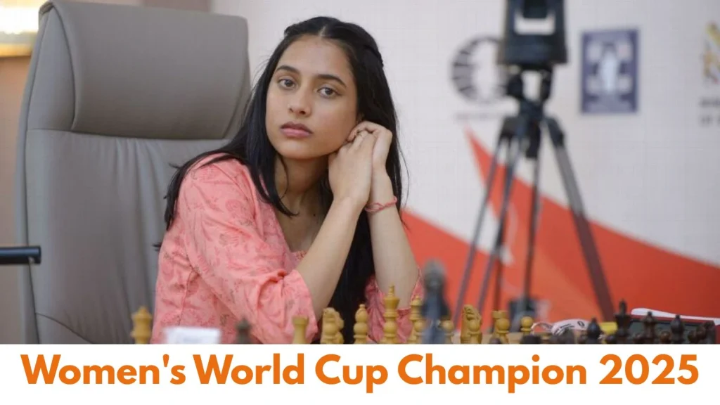 Divya Deshmukh Women's World Cup Champion