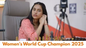 Divya Deshmukh Women's World Cup Champion