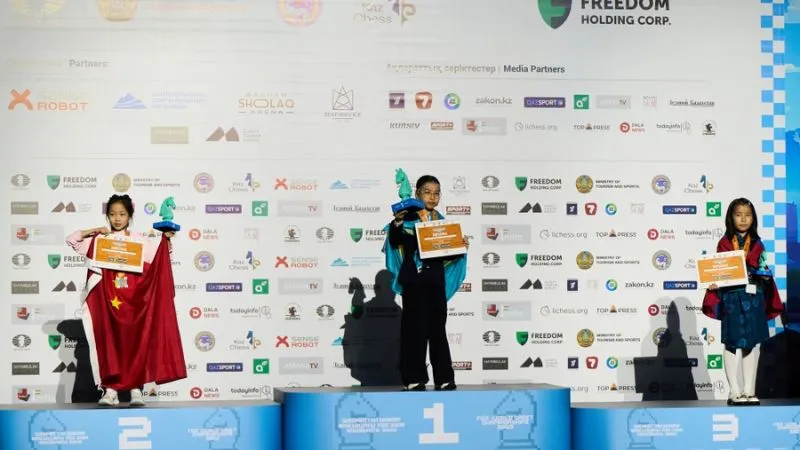 Girls U8 Results World Cadet Chess Championship 2025