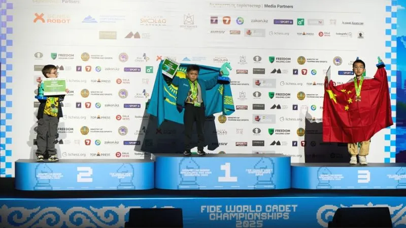 Open U8 World Cadet Chess Championship 2025 Result